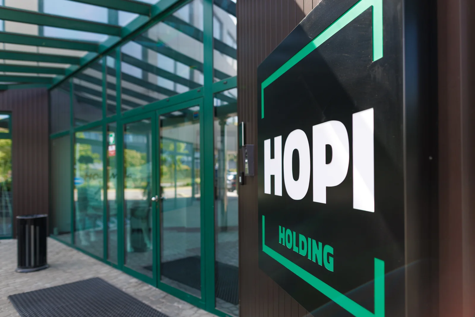 HOPI Holding headquarters entrance